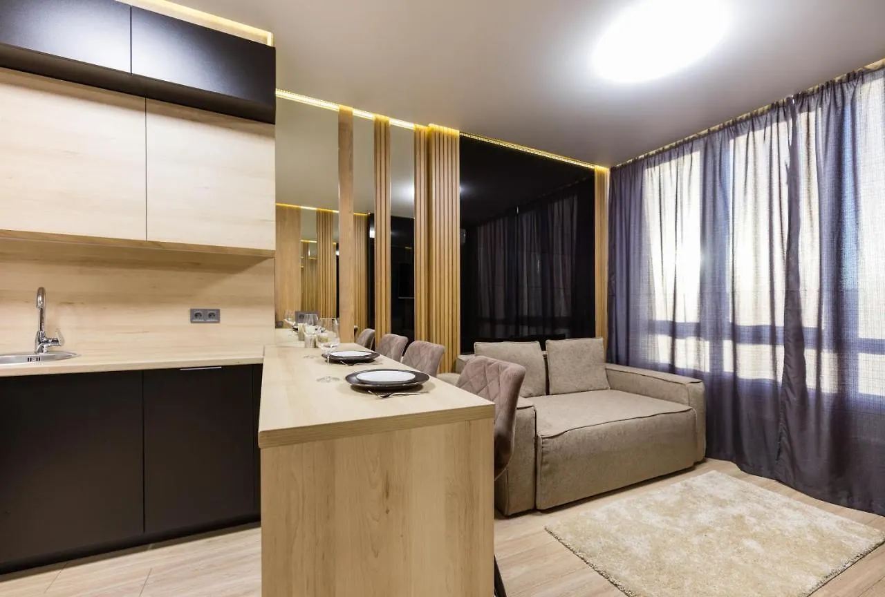 شقة Fayna Town - Loft Black - Nyvky كييف أوكرانيا