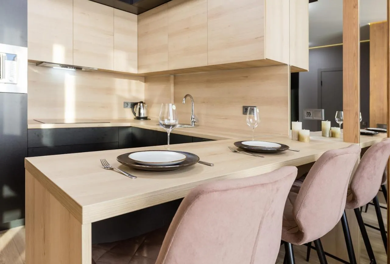 Lägenhet Fayna Town - Loft Black - Nyvky Kiev Ukraina